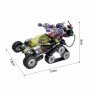 Детский конструктор Qman 2708Q машина, вертолет, фигурки, 203 детали