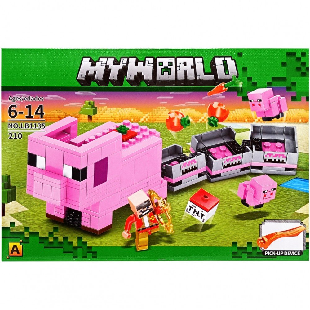 Конструктор детский "Minecraft" LB1135A 210 деталей