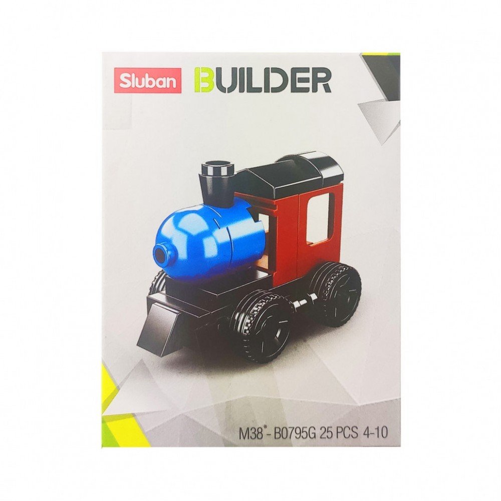 Детский конструктор Транспорт SLUBAN M38-B0795, транспорт, фигурка M38-B0795G