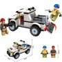 Детский конструктор Qman 3201Q джип, фигурки, 128 деталей