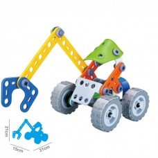 Конструктор Build&Play "Экскаватор" HANYE J-7704, 74 элемента