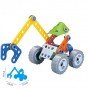 Конструктор Build&Play "Экскаватор" HANYE J-7704, 74 элемента