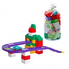 Конструктор "Авто-Блок" №1 Colorplast 1777 42 детали
