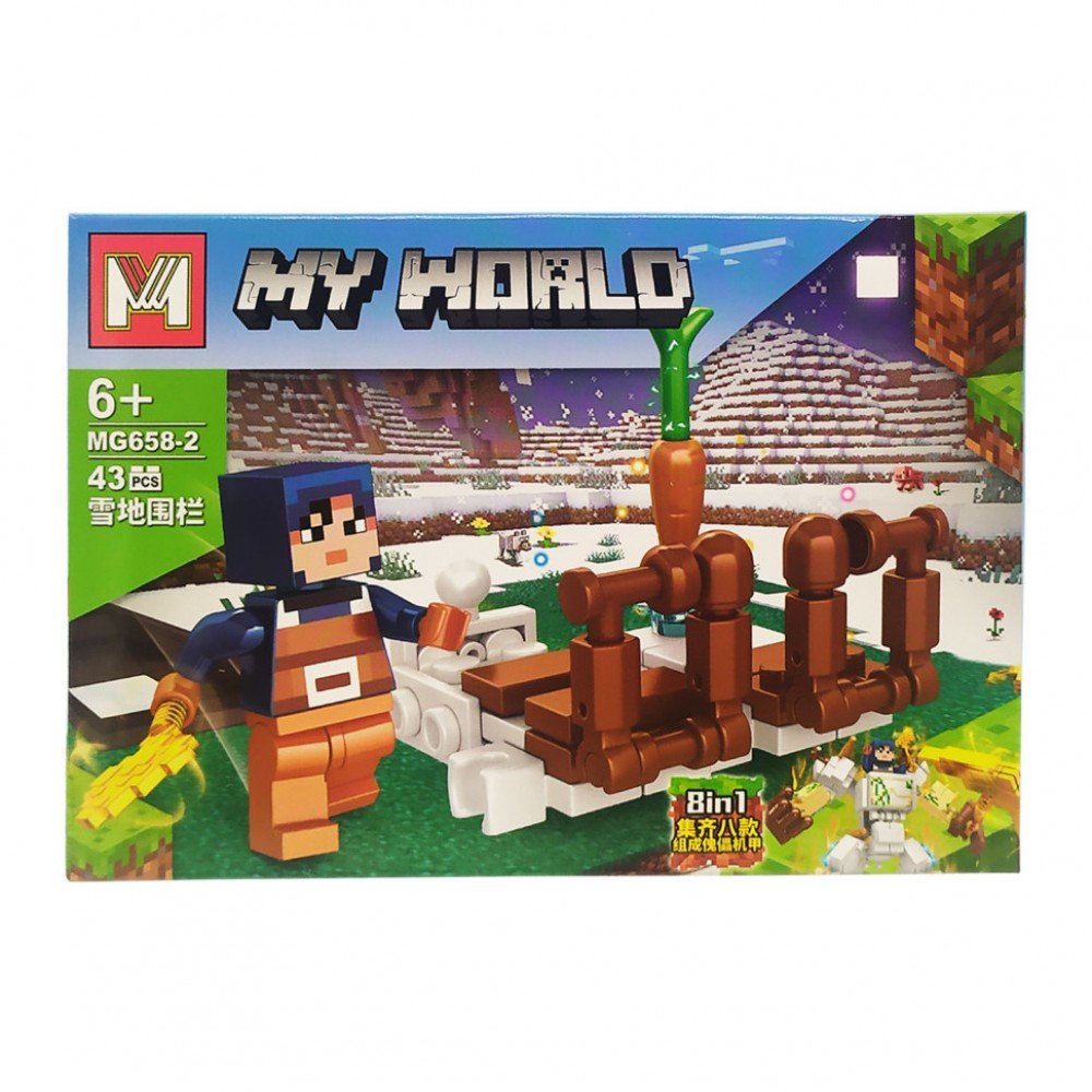 Конструктор "Minecraft" Bambi MG658 (Вид 2)