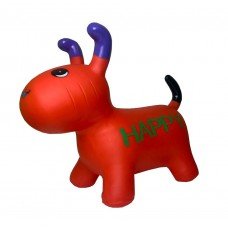 Детская игрушка прыгун собака BT-RJ-0072 резиновый Red
