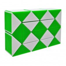 Головоломка Змейка Рубика 750-287, 24 элемента (Зеленый)