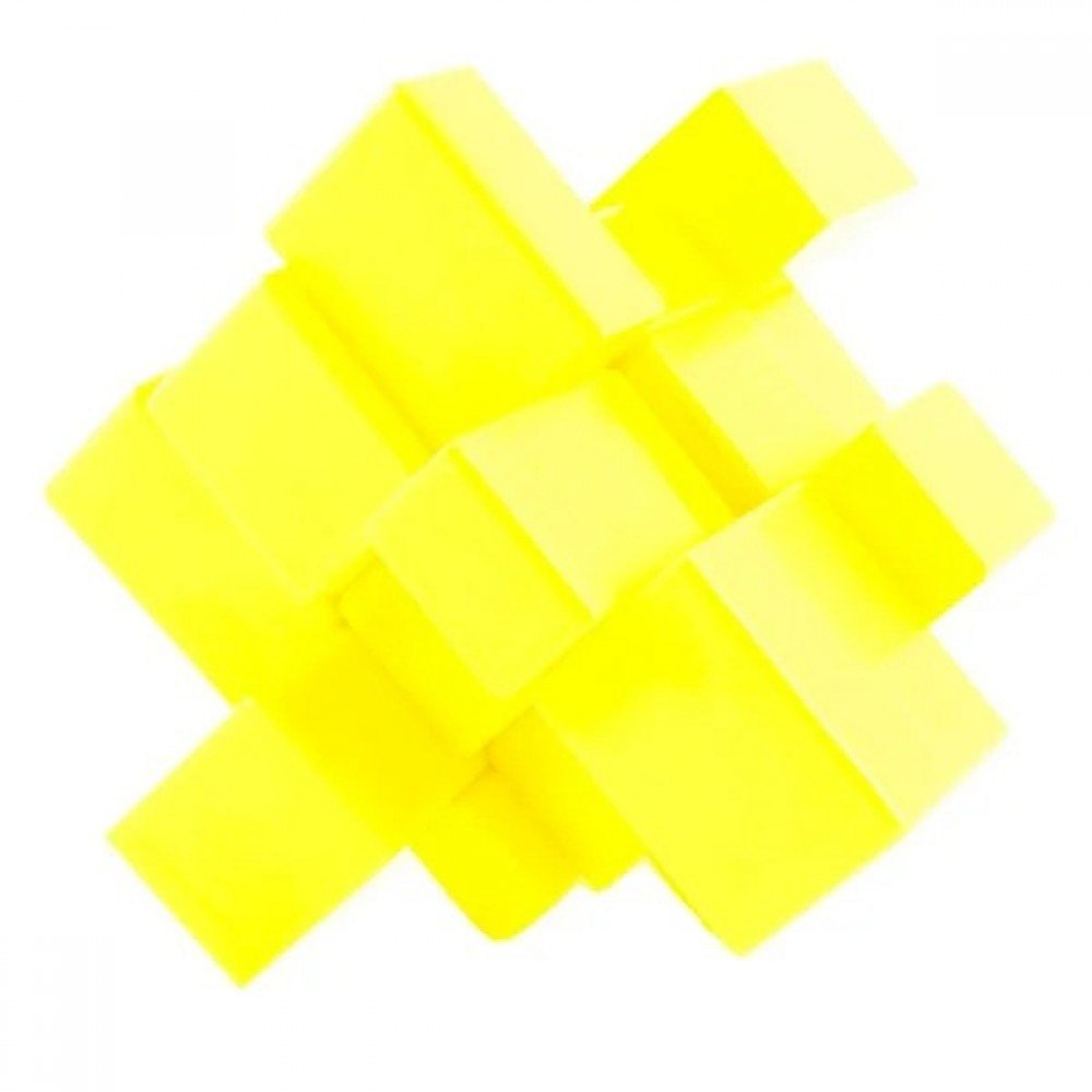 Зеркальный кубик "Mirror Yellow-Зеркальный кубик" SC357 желтый