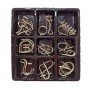 Набор головоломок металлических "Metal Puzzle" 1818-1/1818-2/1818, 9 штук в наборе