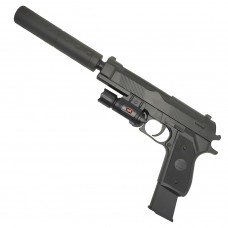 Детский игрушечный пистолет K2012-D, на пульках