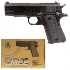 Детский пистолет ZM22 металлический