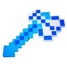 Детская игрушка топор "Minecraft" 9902 со звуками и светом (Синий)