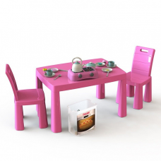 Игровой набор Кухня детская DOLONI-TOYS 04670/1 34 предмета, стол 2 стульчика 04670/3