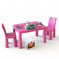 Игровой набор Кухня детская DOLONI-TOYS 04670/1 34 предмета, стол 2 стульчика 04670/5