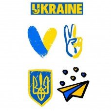 Временная татуировка Ukraine Ink-Ok 5385135 мини сет