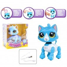 Интерактивная игрушка Смышленый питомец "Кот" DISON E5599-9 Голубой