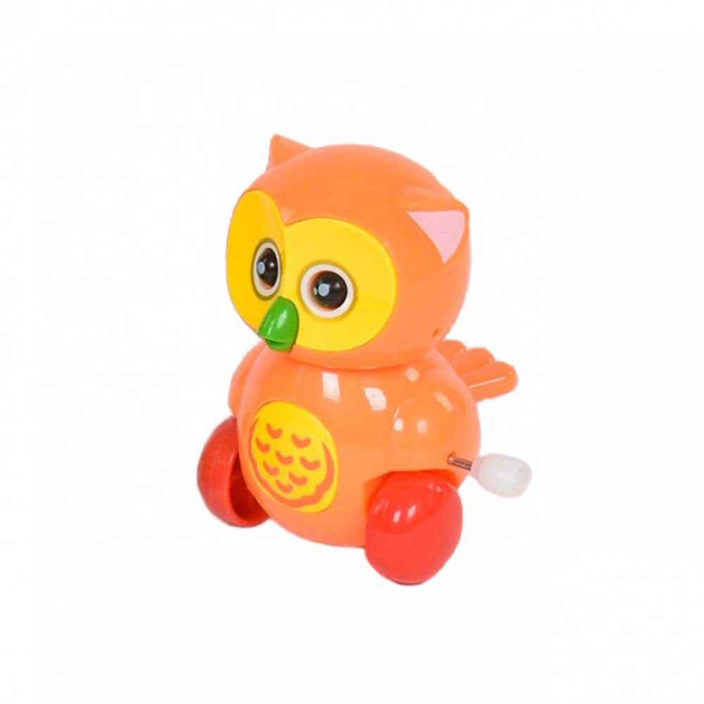 Заводная игрушка 6621 "Сова" Оранжевый