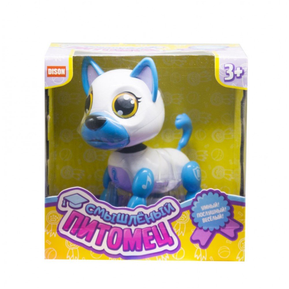 Интерактивная игрушка Смышленый питомец "Щенок" DISON E5599-7 Белый