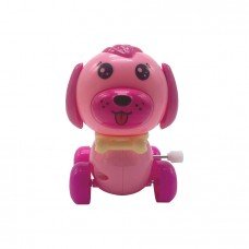 Игрушка заводная Собака  665 (Розовый)