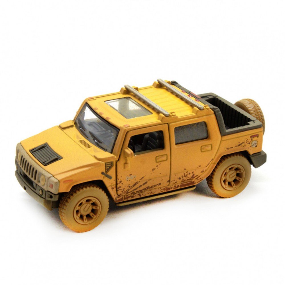 Игрушечная машинка Джип Hummer в грязи KT5097WY инерционный Желтый