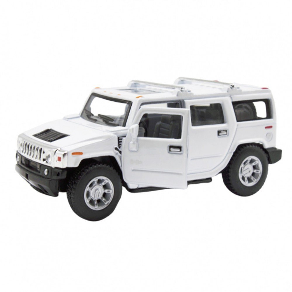 Коллекционная игрушечная машинка HUMMER H2 SUV KT5337W инерционная Белый