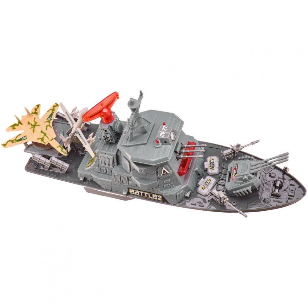 Игровой набор Z military team Военный корабль ZIPP Toys 1828-106A