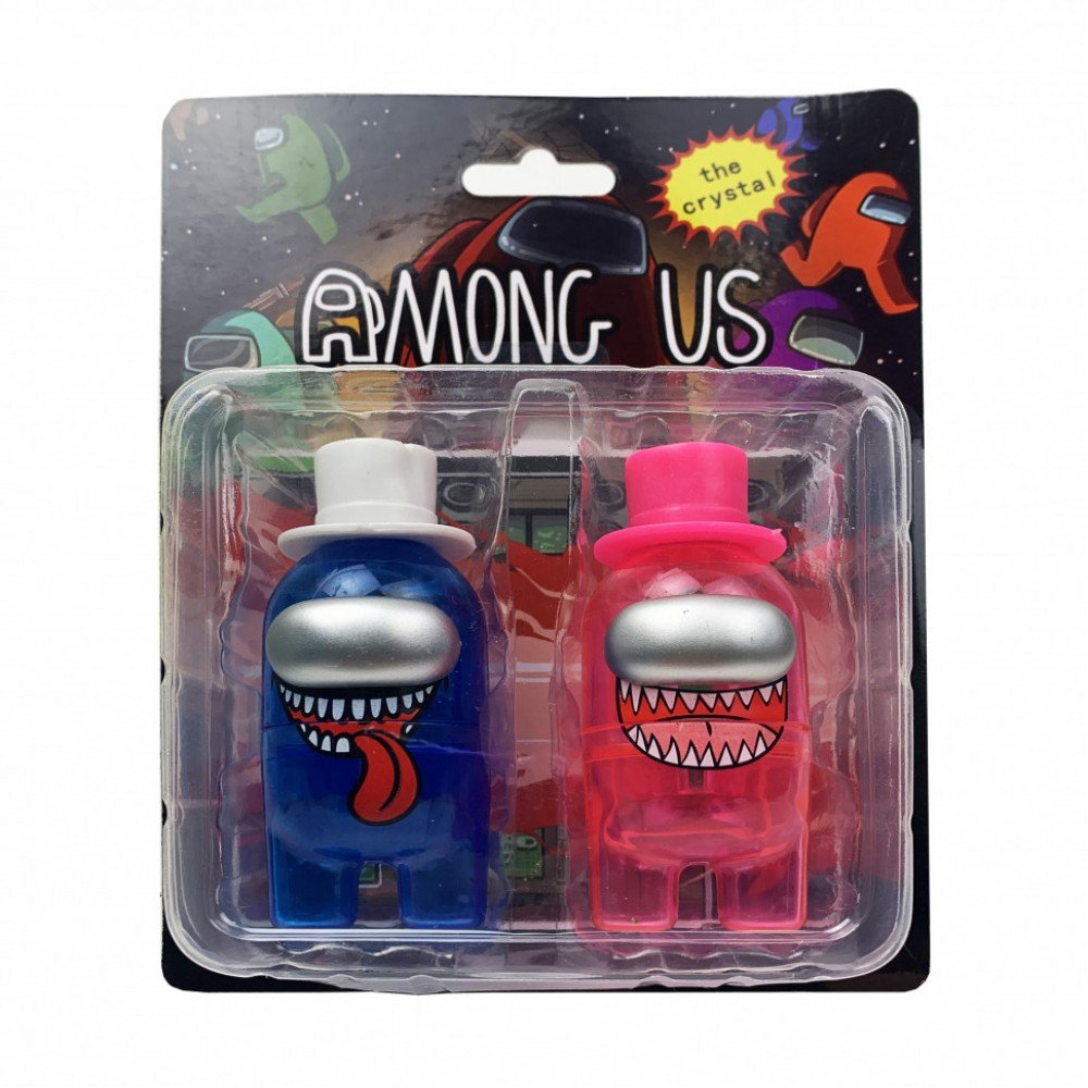 Фигурки героев 21402A "Among Us" 2 героя в наборе Синий,розовый
