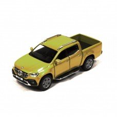 Коллекционная игрушечная машинка Mercedes-Benz X-Class KT5410W инерционная (Золотой)