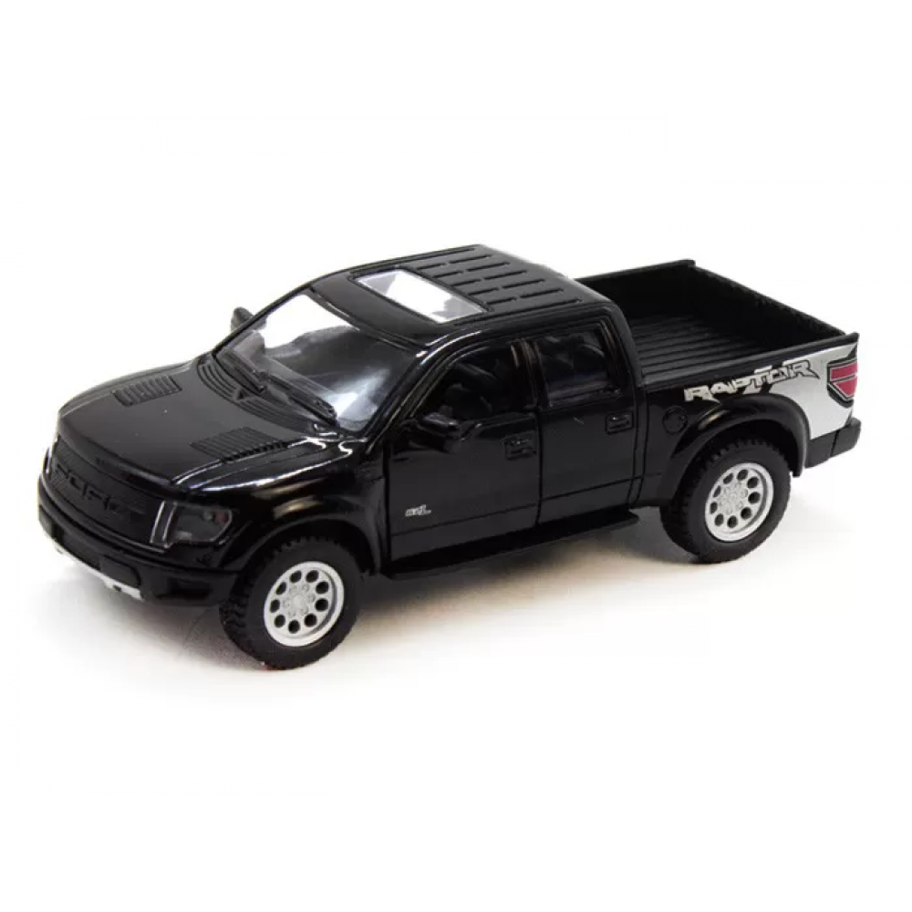 Детская коллекционная машинка FORD F-150 КТ5365 инерционная Чёрный