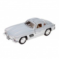 Коллекционная игрушечная машинка MERCEDES-BENZ SLS AMG КТ5346W инерционный Серебристый