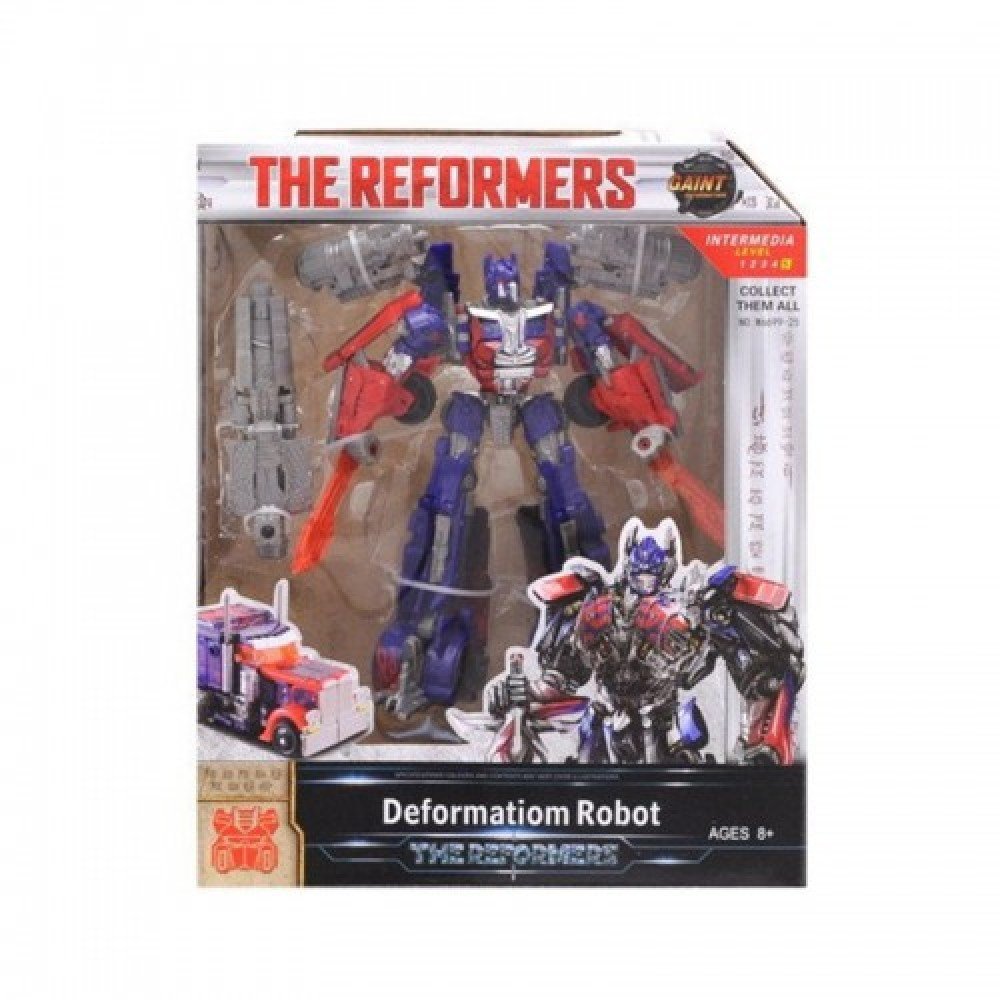 Детский трансформер Optimus Prime W6699-25-1 машинка робот