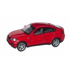 Коллекционная игрушечная машинка BMW X6 KT5336W инерционная Красный
