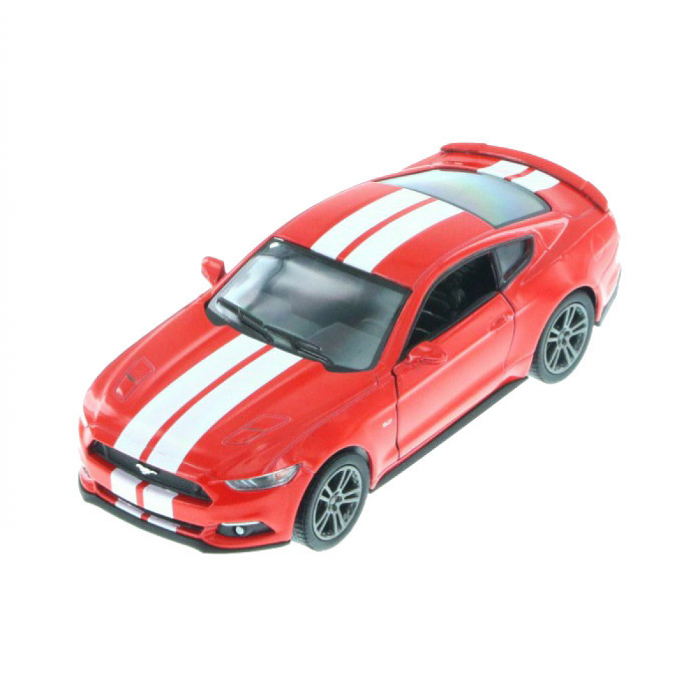 Детская модель машинки Ford Mustang GT 2015 Kinsmart KT5386FW, 1:38 Red