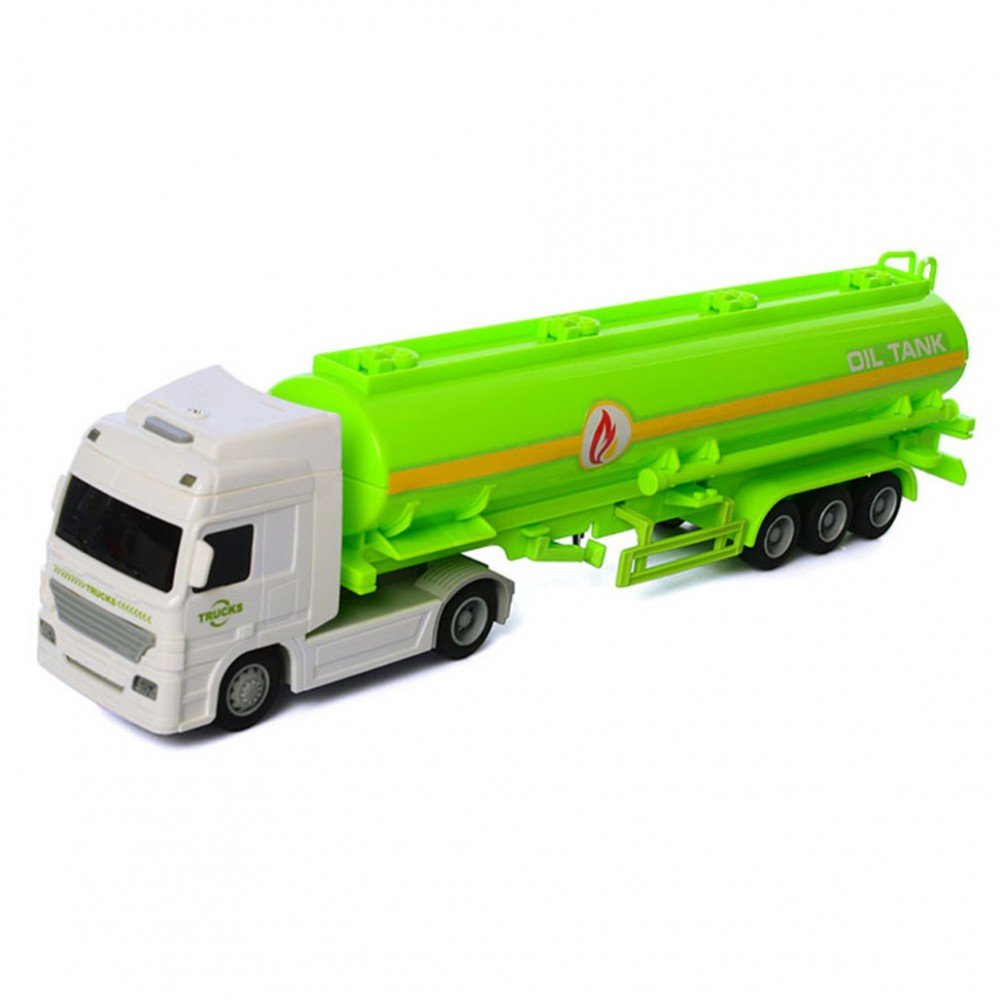 Детская машинка Цистерна Limo Toy AS-2165 со звуком и светом (Белый)