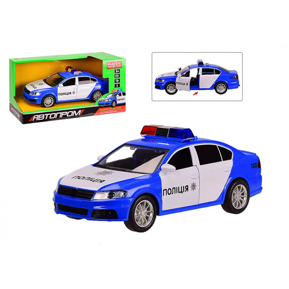 Игрушечная машина 7967 "АВТОПРОМ" со звуковыми эффектами