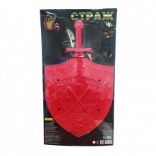 Набор "Страж" 21233 щит, 1 меч Red