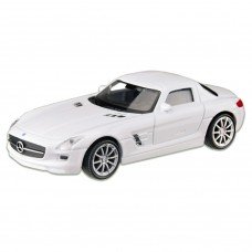 Машина металлическая MERCEDES-BENZ SLS AMG "WELLY" 44033CW масштаб 1:43 (Белый)