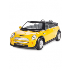 Детская коллекционная машинка Mini Cooper S Kinsmart KT5089W инерционная Желтый 