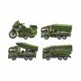 Игровой набор машинок "Военная техника" BQ600-4 4 шт