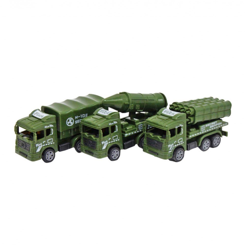 Игровой набор машинок "Военная техника" BQ600-4 4 шт
