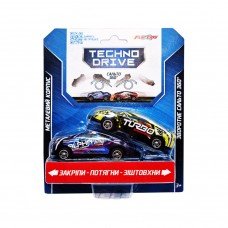 Набор игровых машинок "Крутой переворот" Flip'ems TechnoDrive 1311, 2 машинки (Вид 1)