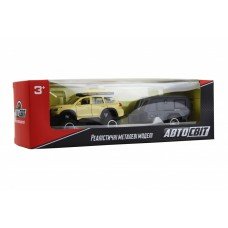 Коллекционная игрушечная машинка Джип AS-2541 инерционный Бежевый