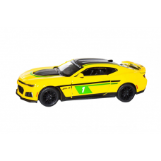 Детская модель машинки Chevrolet Camaro ZL1 2017 Kinsmart KT5399FW инерционная, 1:38 Yellow