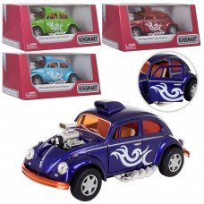 Детская коллекционная машинка BEETLE CUSTOM KT5405W инерционная