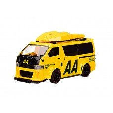 Игрушечная машинка Бус с багажником на крыше "АВТОПРОМ" 7969 со звуковыми эффектами Желтый