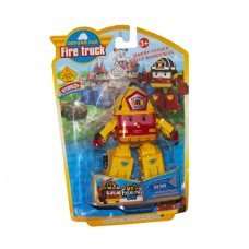 Детский трансформер Robocar POLI 378B высота 12 см Желтый Пожарная