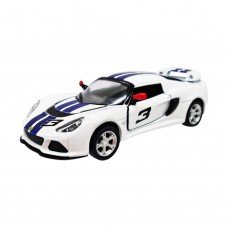 Инерционная машинка Kinsmart KT5361WF металлическая, 1:32 (Белый)