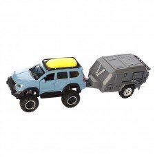 Коллекционная игрушечная машинка Джип AS-2541 инерционный Голубой