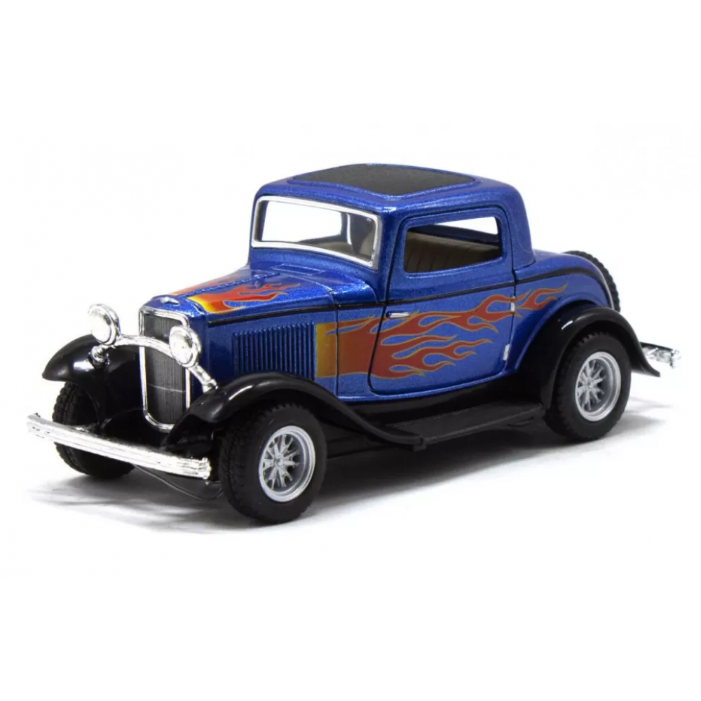 Детская модель машинки FORD COUPE KT5332FW инерционная Синий