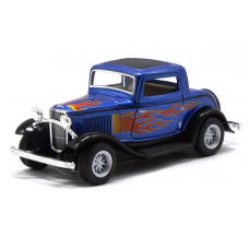 Детская модель машинки FORD COUPE KT5332FW инерционная Синий