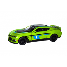 Детская модель машинки Chevrolet Camaro ZL1 2017 Kinsmart KT5399FW инерционная, 1:38 Green